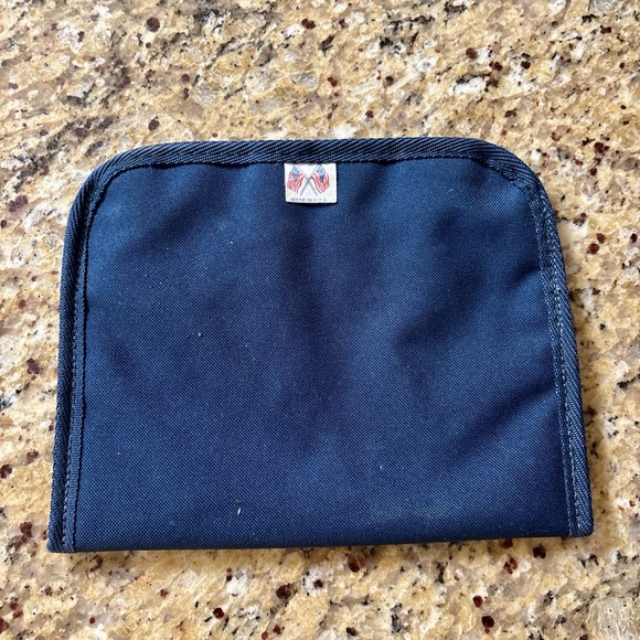 Vintage Blue X-Ray Protective Film Bag, Made in the USA, 7 1/2” x 10” - Picture 1 of 7